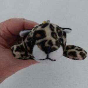 vintage beanie tiger/jaguar keychain